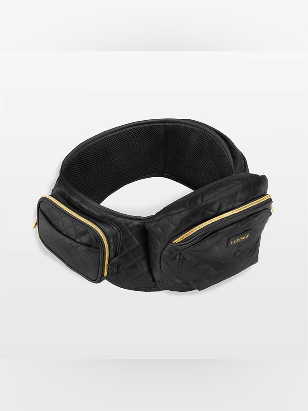 Tushbaby Quilted Faux Leather Hip Seat Carrier - Picture 2 of 4